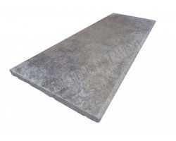 Travertin Silver Marche Escalier 100x40 3 cm Vieilli  2