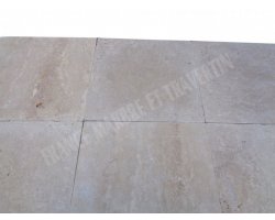 Travertin Beige Clair 40x40 2 cm Antique  2