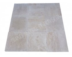 Travertin Beige Clair 40x40 2 cm Antique  2