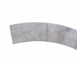 Travertin Beige Margelle Courbe 150/33 3 cm Arrondi 2