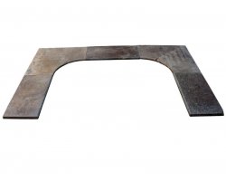 Travertin Walnut 1A Margelle Rentrant 61x61 3 Arrondi 2