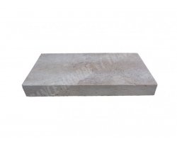 Travertin Beige Margelle 30,5x61 7 cm Droit 2