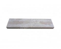 Travertin Beige Margelle 30,5x61 7 cm Droit 2