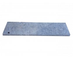 Travertin Silver Margelle 30,5x61 5 cm Arrondi 2