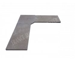 Travertin Noce 2A Margelle Rentrant 40x40 3 Droit 2