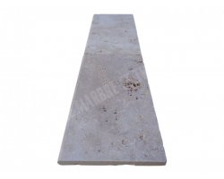 Travertin Beige Clair Margelle 30,5x61 3 Arrondi 2