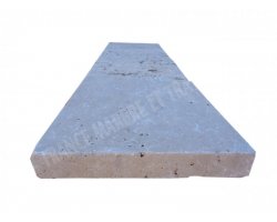 Travertin Beige Margelle 33x61 5 cm Droit 2