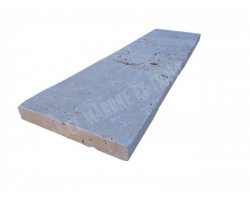 Travertin Beige Margelle 33x61 5 cm Droit 2