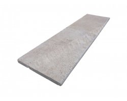 Travertin Beige Clair Margelle 30x60 2 cm Arrondi 2