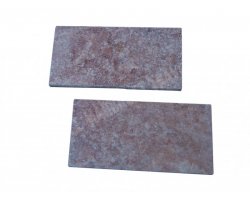 Travertin Rose Margelle 30,5x61 2 cm Arrondi 2