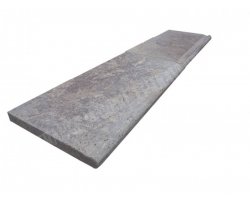 Travertin Walnut Margelle Poignée 30,5x61 3 cm Arrondi 2