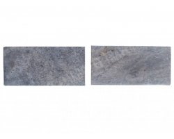 Travertin Silver Margelle 30,5x61 3 cm Arrondi 2