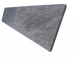 Travertin Silver Margelle 30,5x61 3 cm Arrondi 2