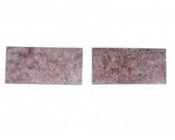 Travertin Rose Margelle 30,5x61 3 cm Arrondi  2