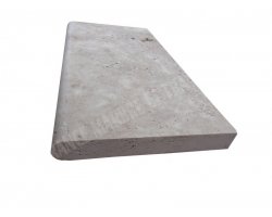 Travertin Beige Margelle 30,5x61 4 cm Arrondi 2