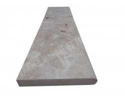 Travertin Beige Margelle 30,5x61 4 cm Arrondi 2