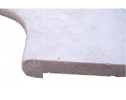 Travertin Classique Nez de Margelle Rentrant 61x61 5 cm  2