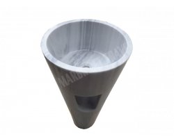 Marbre Marmara Equator Piédestal Vasque Poli 2