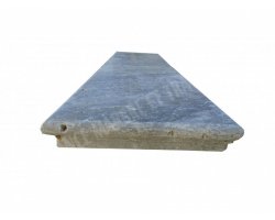 Travertin Silver Couvertine Sortant 30,5x61x5 cm Ogee 2