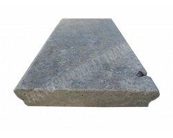 Travertin Silver Couvertine 30,5x61x5 cm Ogee 2