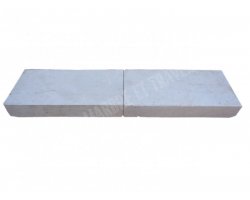 Travertin Beige Clair Margelle 30,5x61 10 cm Droit 2