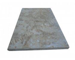 Travertin Walnut Margelle 40,6x61 3 cm Arrondi 2