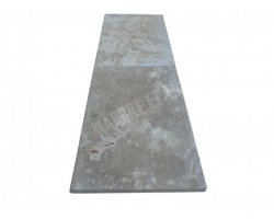 Travertin Walnut Margelle 40,6x61 3 cm Arrondi 2