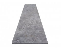 Travertin Silver Margelle 33x61 3 cm Arrondi  2