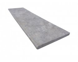 Travertin Silver Margelle 33x61 3 cm Arrondi  2