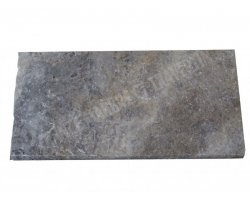 Travertin Silver Margelle 30,5x61 5 cm Arrondi