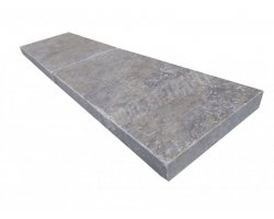 Travertin Silver Margelle 30,5x61 5 cm Droit 2