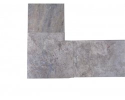 Travertin Silver 3B Margelle Rentrant 40x40 3 Arrondi 2