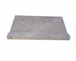 Travertin Beige Margelle 33x61 5 cm Arrondi 2