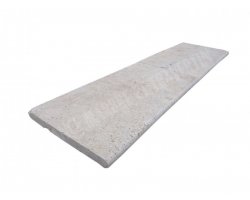 Travertin Beige Clair Margelle 33x61 3 cm Arrondi 2