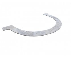 Travertin Silver Margelle Courbe 150/30,5 5 cm Arrondi 2