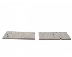 Travertin Clair Couvertine 20x60 3 cm Droit 2