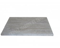 Travertin Beige Clair Veine Margelle 33x61 3 cm Arrondi 2