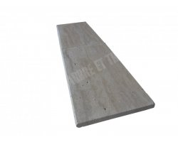 Travertin Beige Clair Veine Margelle 33x61 3 cm Arrondi 2