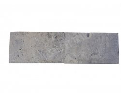Travertin Silver Margelle 35x61 4 cm Arrondi  2