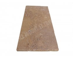 Travertin Noce Margelle 30,5x61 3 cm Droit  2