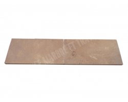 Travertin Noce Margelle 30,5x61 2 cm Droit 2
