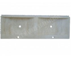 Travertin Beige Évier Pyramide 2 Bacs 136x45 13  2