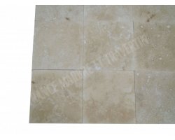 Travertin Beige Nuance 40x40 1,2 cm Adouci 2