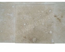 Travertin Beige Nuance 40x40 1,2 cm Adouci 2