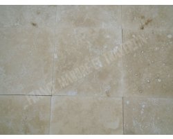 Travertin Beige Nuance 40x40 1,2 cm Adouci 2