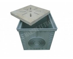 Plastique Regard P.V.C. 30x30x30 cm  2