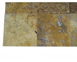 Travertin Jaune 40x40 1,2 cm Antique 2