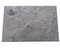 Travertin Silver Margelle 40,6x61 3 cm Arrondi