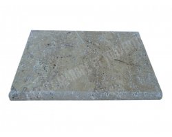 Travertin Noce Margelle 40,6x61 5 cm Arrondi 2