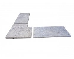 Travertin Silver 3B Margelle Rentrant 40x40 3 Droit 2
